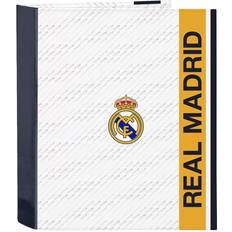 Office Supplies Real Madrid C.F. White A4 Ring Binder 27 x 33 x 6 cm