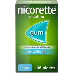 Nicorette 4mg Nicorette Icy White 4mg 105pcs Chewing Gum