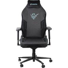 Sillas de juego Phoenix Monarch Silla Gaming En Tela De Alta Gama Cojin Magnetico Ajuste Lumbar Reposabrazos 4D Metalicos Talla Xl