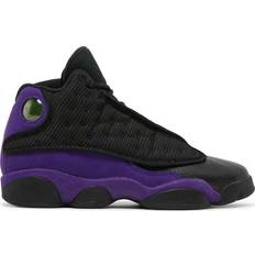 NIKE Mesh Indoor Sport Shoes NIKE Jordan Retro 13 GS - Black/White/Court Purple