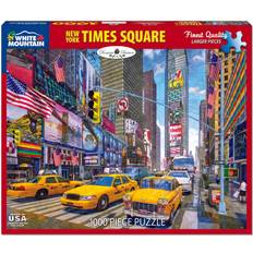 Vehículos Rompecabezas Clásicos White Mountain NY Times Square 1000 Pieces