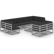 vidaXL 10-tlg. Lounge-Set