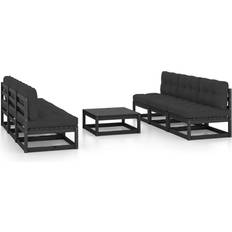vidaXL dynor 7 Loungeset