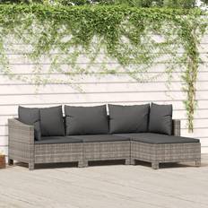 Rotting Loungeset vidaXL dynor 4 Loungeset