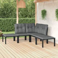 vidaXL haven 5 polyrattan Loungesæt