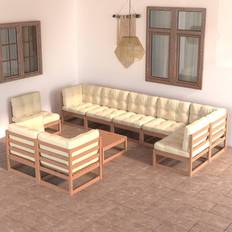 vidaXL 10-tlg. Lounge-Set