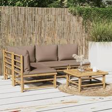 Holz Lounge-Sets vidaXL 5-tlg. Lounge-Set