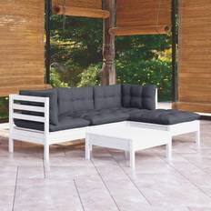 Furu Loungeset vidaXL dynor 5 Loungeset