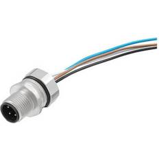 Weidmüller 1861180000 Sensor/ställdon-kontaktdon M12 Kontakt hane inbyggd Antal poler RJ 8 1 st