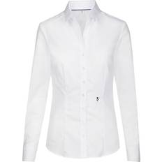 Seidensticker Slim Fit Blouse - White