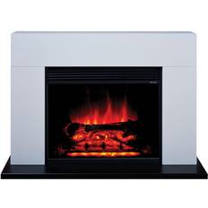 Suncrest Lindale White Electric Fire Suite