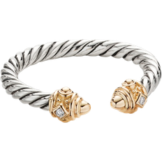 David Yurman Jewelry David Yurman Renaissance Ring - Silver/Gold/Diamonds