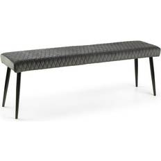 Julian Bowen Luxe Grey Sittbänk 140x47cm 0st