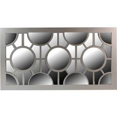 Plastic Mirrors Northlight Geometric Wall Mirror 25.3x14"