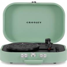 Crosley Discovery Portable Turntable with Bluetooth Out, Seafoam