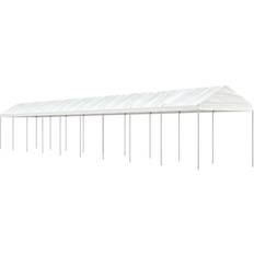 vidaXL Paviljong tak vit 20,07x2,28x2,69