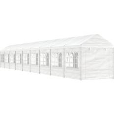 vidaXL Paviljong tak vit 20,07x2,28x2,69
