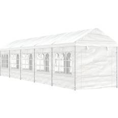 Plast Paviljonger vidaXL Paviljong tak vit 11,15x2,28x2,69