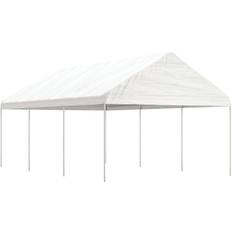 vidaXL Gazebo with Roof White 6.69 x 4.08 x 3.22 m