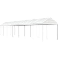Plast Paviljonger vidaXL Paviljong tak vit 15,61x2,28x2,69
