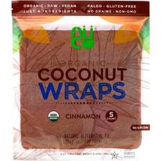 Crackers & Crispbreads NUCO NUCO, Organic Coconut Wraps, Cinnamon, 5 Wraps