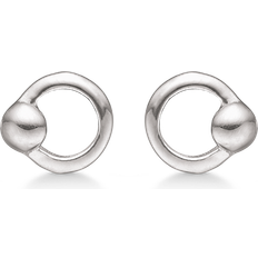 Støvring Design Rodinerat Silver Stiftörhängen 10148563