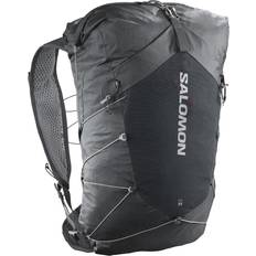 Résistant à l'eau Sacs à Dos de Course Salomon Sac d'hydratation xa 35 Taille M/L Couleur EBONY BLACK