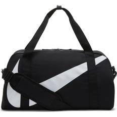 Negro Bolsas de gimnasio Nike Gym Club Sports Bag - Black/White