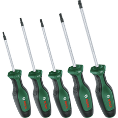 Bosch Torx Screwdrivers Bosch erstklassiger S2-Stahl, Softgrip, magnetische Spitze, 5-teilig Torx-Schraubendreher