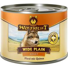 Wolfsblut Hunde Haustiere Wolfsblut Sparpaket Wide Plain Pferd 12x200g Hundenassfutter