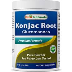 Powder Gut Health Best Naturals Konjac Root Glucomannan 1 lb