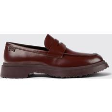 Camper Men Low Shoes Camper Loafers Men colour Burgundy