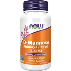 NOW Supplementen NOW D-Mannose 500 mg Set of 60 Capsules