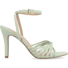 Green Heeled Sandals Journee Collection Vanita - Sage