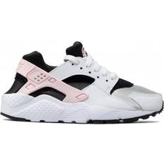 Nike Air Huarache Run GS - White/Gray Fog/Off Noir/Pink Foam