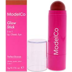 Contouring ModelCo Glow Stick 3-In-1 Perfect Bronze Cream Blush Makeup 0.176 oz