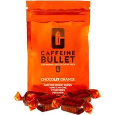 Sweetener Pre-Workouts Caffeine bullet energy chews chocolate orange.