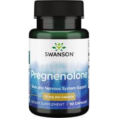 Swanson Vitamiinit ja Lisäravinteet Swanson Pregnenolon 10 mg 90 Kapsler