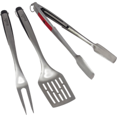 Ustensiles de Barbecue Char-Broil Kit de 3 Ustensiles En Inox Pour Barbecue