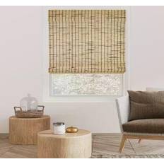 Brown Roman Blinds Chicology Premium True-to-Size