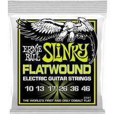 Ernie ball regular slinky Ernie Ball Regular Slinky Flatwound Electric Guitar Strings 10-46 Gauge P02591