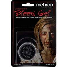 Red Makeup Mehron Makeup Coagulated Blood Gel .5 oz,Red