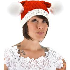 Elope Knit Santa Hat Red/White