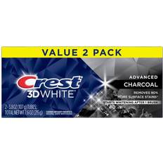 Toothpastes Crest 3D White Advanced Charcoal Teeth Whitening Toothpaste, 5.8 2 Pack