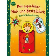 Mitmachbücher Arena Mein superdicker Mal- und Bastelblock für die Weihnachtszeit