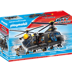 Lumières Ensembles de jeu Playmobil Tactical Unit Rescue Aircraft 71149