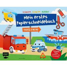 Mitmachbücher Schnipp, Schnipp, Hurra Mein erstes Papierschneidebuch: Tatü-Tata! Einsatzfahrzeuge von Polizei, Feuerwehr und Co