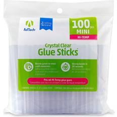 High Temp Mini Glue Sticks, .28"X4" 100/Pkg