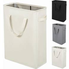 Zero Jet Lång Tvättkorg Med Handtag 45 L Beige