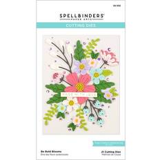 Crafts Spellbinders dies, bold blooms